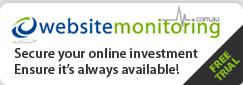 Website monitoring - ensure your website is always available, we monitor website pages, website ports, email monitoring, database monitoring plus custom ports
